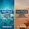 Signmission Danger Stairwell Closed Use Alternative Entrance OSHA Notice Sign, Vinyl Decal, 5in x 3.5in, 2PK OS-2PACK-NS-D-35-L-10921 - alternate 2